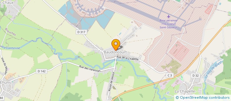 localisation de l'entreprise MADAME MANON MONNOT  BAUDONCOURT