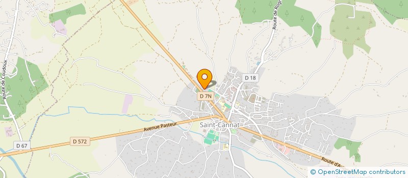 localisation de l'entreprise MADAME MANON MONTEL  SAINT-CANNAT