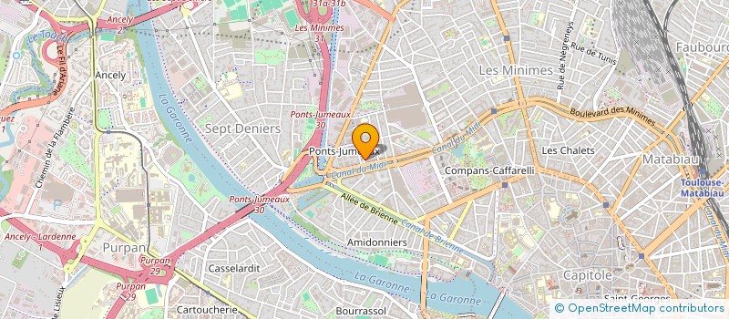 localisation de l'entreprise MADAME MANON MONTRET  TOULOUSE