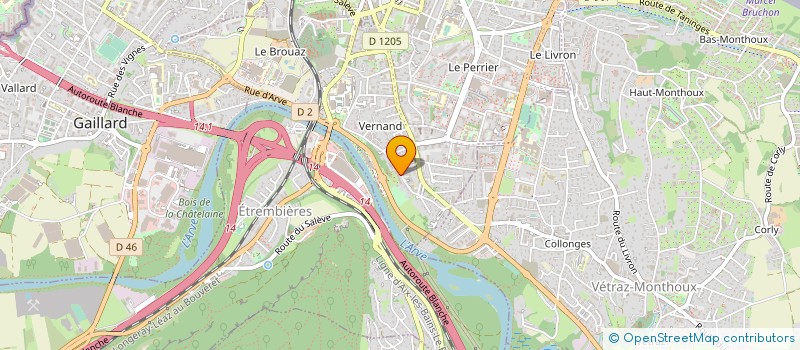 localisation de l'entreprise MADAME MANON MORALES  ANNEMASSE