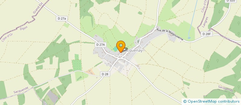 localisation de l'entreprise MADAME MANON MORET  SACQUENAY