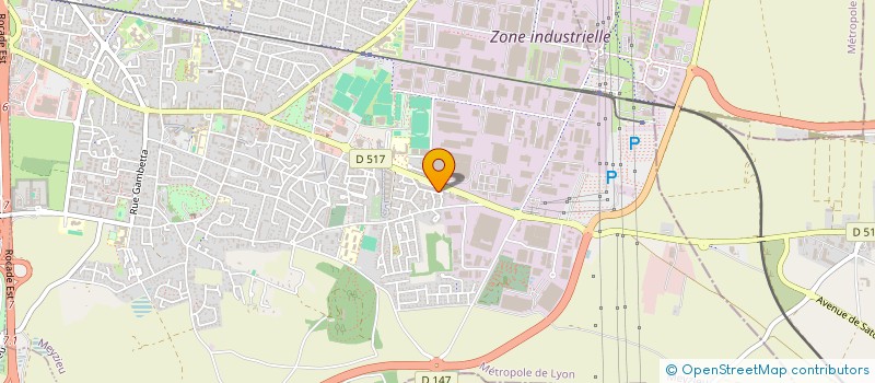 localisation de l'entreprise MADAME MANON MOULIN  MEYZIEU