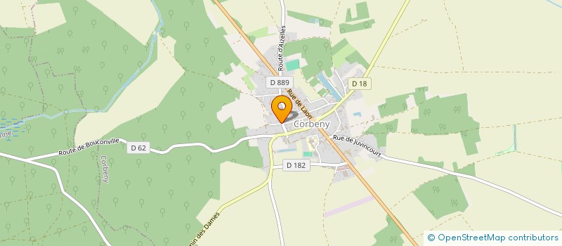 localisation de l'entreprise MADAME MANON MOULIS  CORBENY