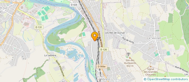 localisation de l'entreprise MADAME MANON MOUROLIN  ABREST