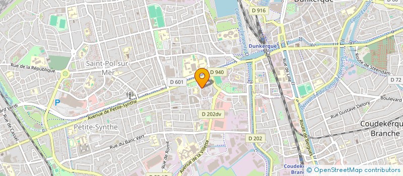 localisation de l'entreprise MADAME MANON MYSSYNE à DUNKERQUE