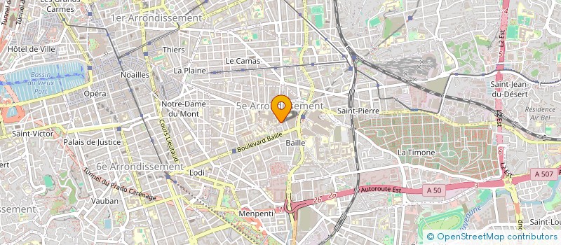 localisation de l'entreprise MADAME MANON NASTASI  MARSEILLE
