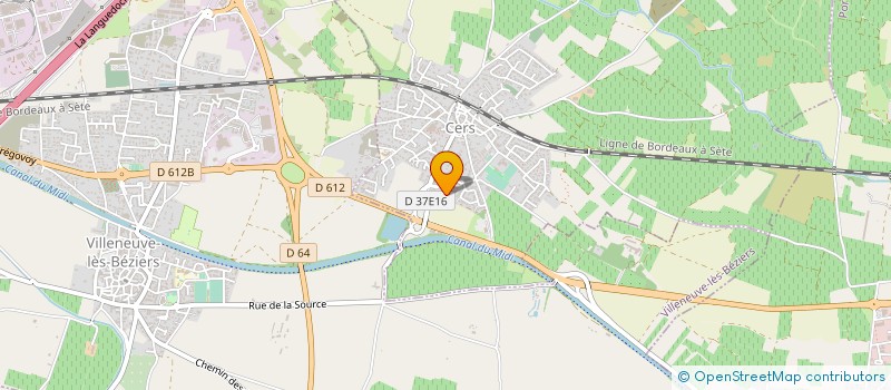 localisation de l'entreprise MADAME MANON NAVARRO  CERS