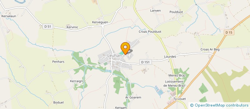 localisation de l'entreprise MADAME MANON NAVELLOU  LEUHAN