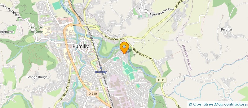 localisation de l'entreprise MADAME MANON NAVET  RUMILLY