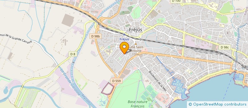 localisation de l'entreprise MADAME MANON NESPO à FREJUS