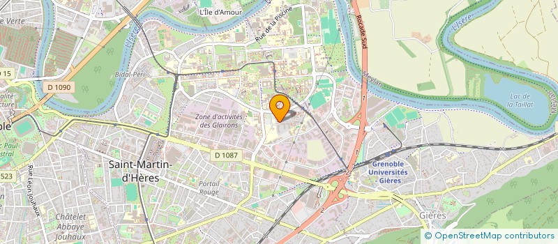 localisation de l'entreprise MADAME MANON NICOLAI  SAINT-MARTIN-D'HERES