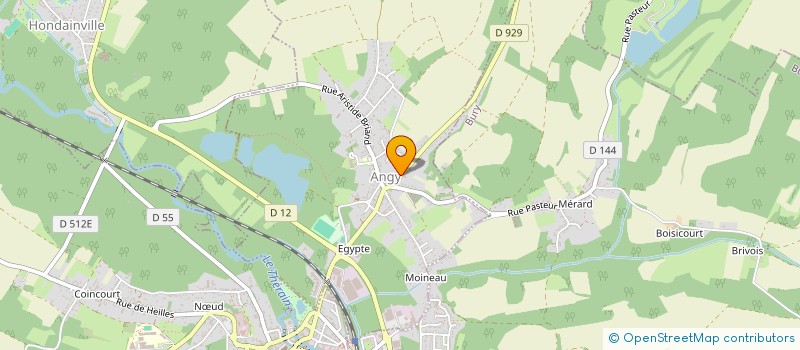 localisation de l'entreprise MADAME MANON NOEL  ANGY