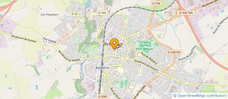 localisation de l'entreprise MADAME MANON-NOLWENN CHAUVIN  BRESSUIRE