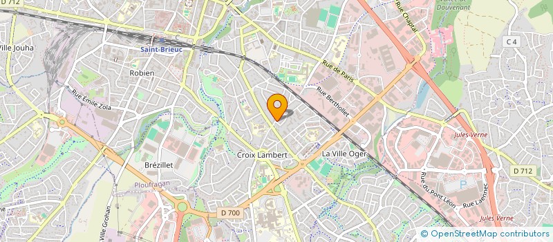 localisation de l'entreprise MADAME MANON OGIER à SAINT-BRIEUC