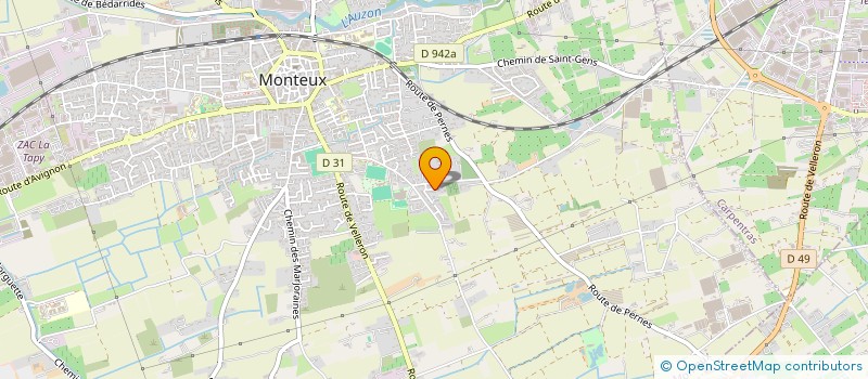 localisation de l'entreprise MADAME MANON OLIVEIRA  MONTEUX