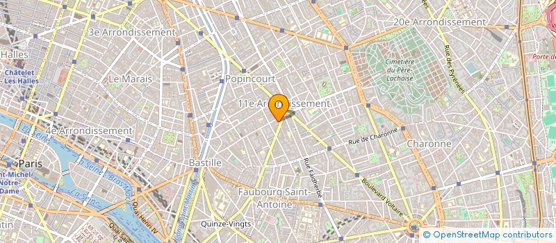 localisation de l'entreprise MADAME MANON ONGENA  PARIS