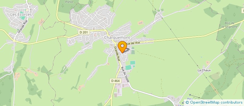 localisation de l'entreprise MADAME MANON ORYL  CHARQUEMONT