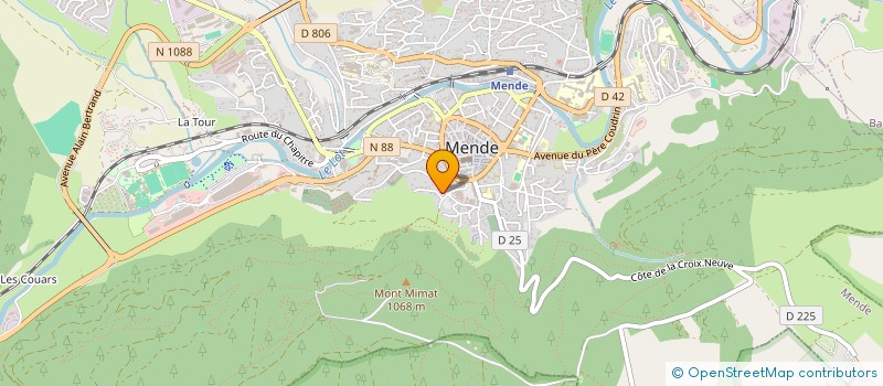 localisation de l'entreprise MADAME MANON OSTY  ALLENC