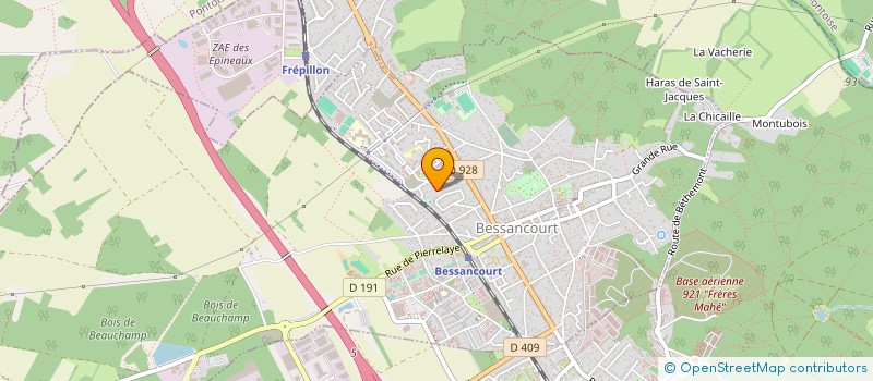 localisation de l'entreprise MADAME MANON PADERNOZ  BESSANCOURT