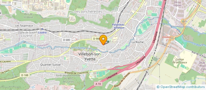 localisation de l'entreprise MADAME MANON PALIES  PALAISEAU