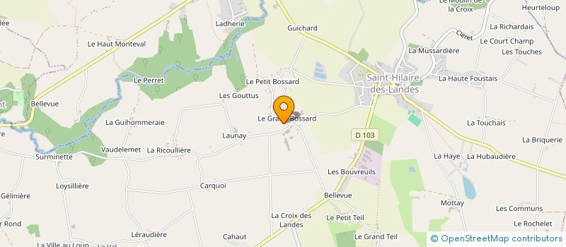 localisation de l'entreprise MADAME MANON PARENT  SAINT-HILAIRE-DES-LANDES