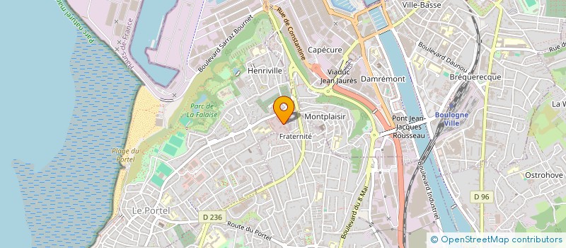 localisation de l'entreprise MADAME MANON PARISSEAUX  LE PORTEL