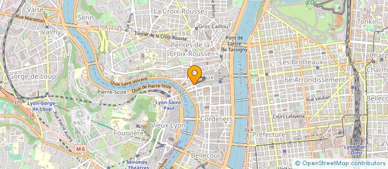 localisation de l'entreprise MADAME MANON PASCAUD à LYON