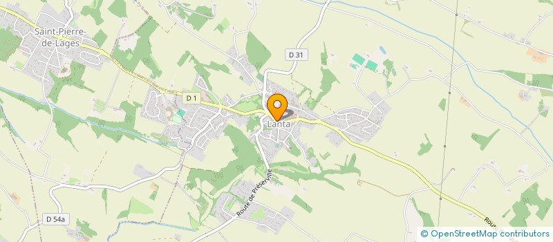 localisation de l'entreprise MADAME MANON PELISSIER  LANTA