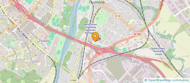 localisation de l'entreprise MADAME MANON PELLAN à LAON