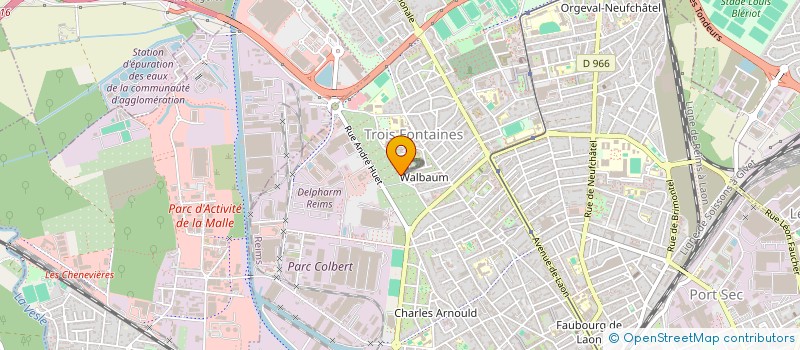 localisation de l'entreprise MADAME MANON PELLE  REIMS