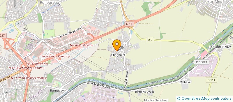 localisation de l'entreprise MADAME MANON PELLET  DOMPIERRE-SUR-MER