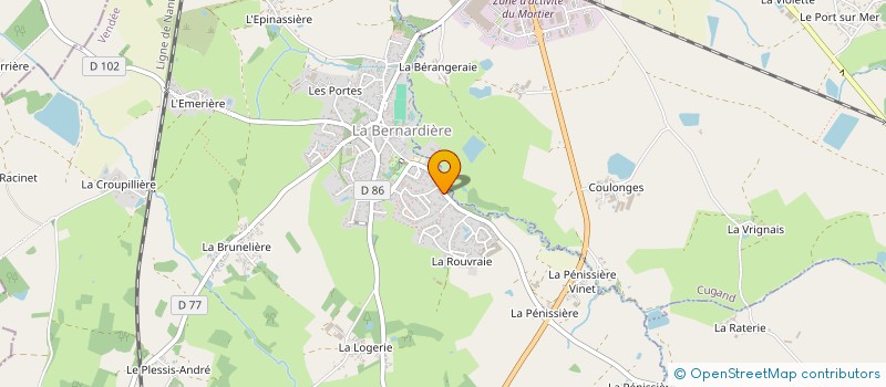 localisation de l'entreprise MADAME MANON PEPIN à SAINT-MICHEL