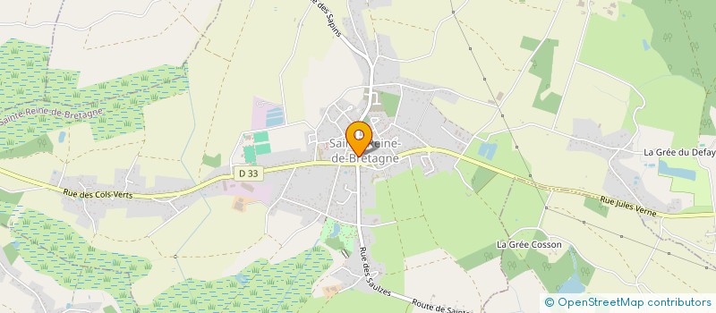 localisation de l'entreprise MADAME MANON PERAIS à SAINTE-REINE-DE-BRETAGNE