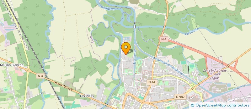 localisation de l'entreprise MADAME MANON PERARD  VITRY-LE-FRANCOIS