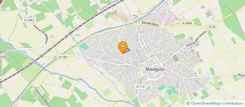 localisation de l'entreprise MADAME MANON PEREZ  MAUGUIO