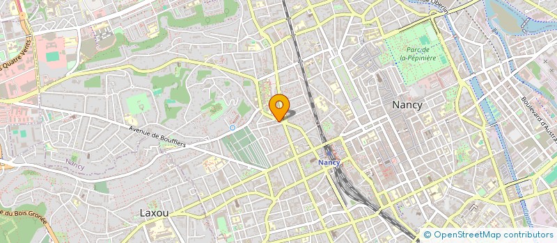 localisation de l'entreprise MADAME MANON PERRAULT  NANCY