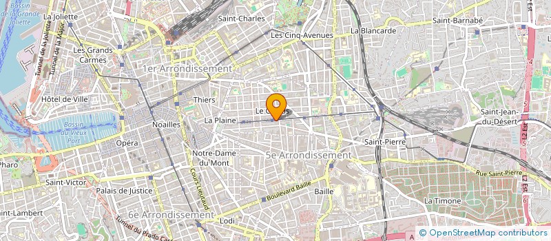 localisation de l'entreprise MADAME MANON PERRY à MARSEILLE