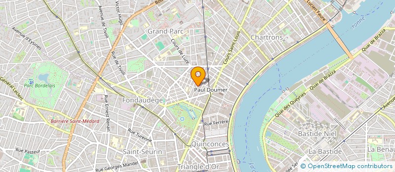 localisation de l'entreprise MADAME MANON PESQUER à BORDEAUX