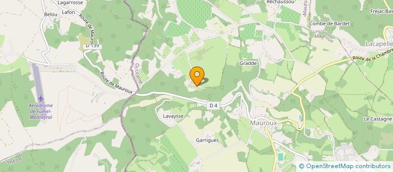 localisation de l'entreprise MADAME MANON PETIT  MAUROUX