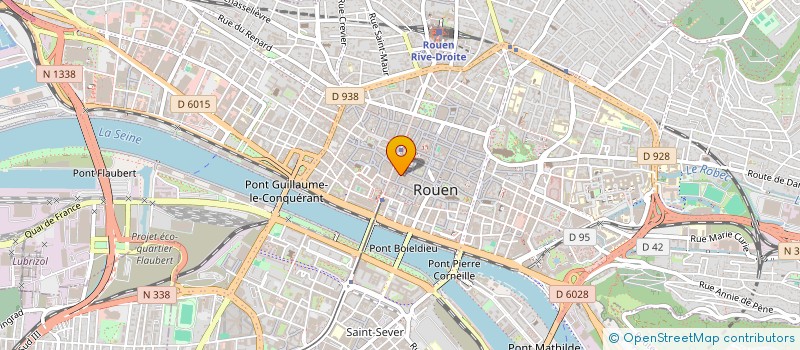 localisation de l'entreprise MADAME MANON PETITON  ROUEN