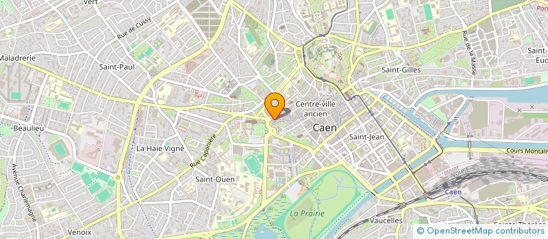 localisation de l'entreprise MADAME MANON PETRIARTE à CAEN