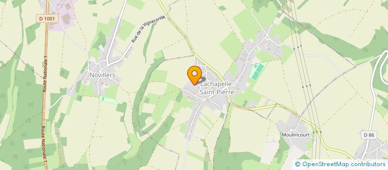 localisation de l'entreprise MADAME MANON PICARD  LACHAPELLE-SAINT-PIERRE