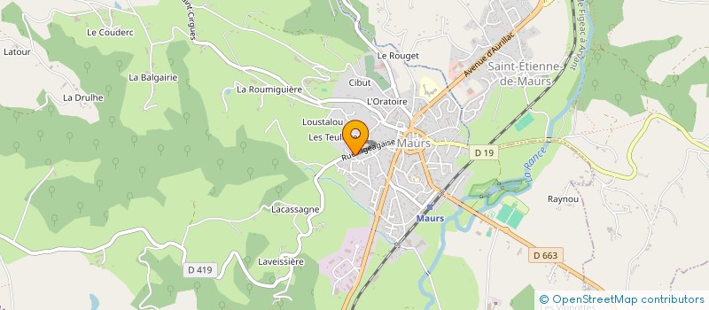 localisation de l'entreprise MADAME MANON PICARROUGNE à MAURS