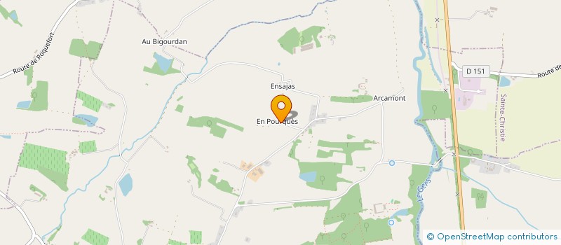 localisation de l'entreprise MADAME MANON PICHON  ROQUELAURE