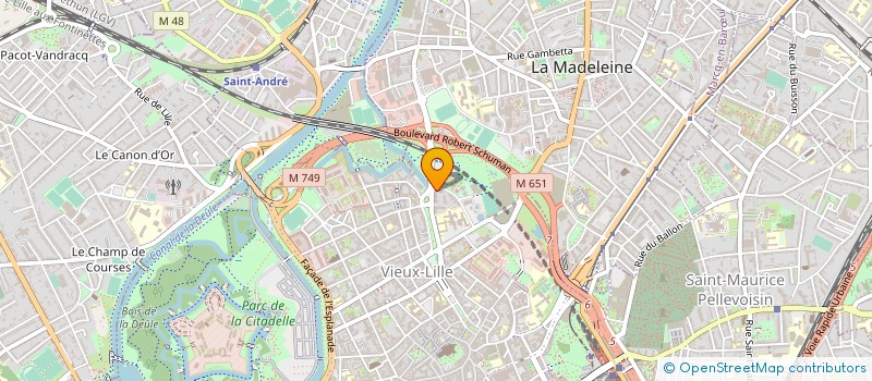 localisation de l'entreprise MADAME MANON PIERRACHE à LILLE