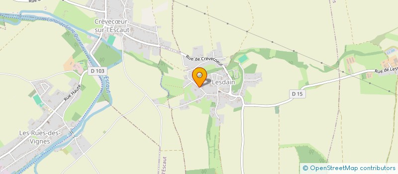 localisation de l'entreprise MADAME MANON PIERRONT  LESDAIN