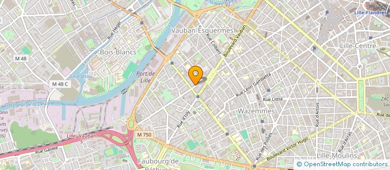 localisation de l'entreprise MADAME MANON PIGNOUX à LILLE