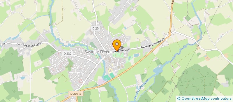 localisation de l'entreprise MADAME MANON PIQUET  SAVIGNE-L'EVEQUE