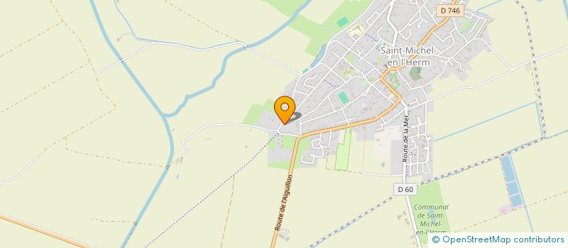 localisation de l'entreprise MADAME MANON PIRES  SAINT-MICHEL-EN-L'HERM