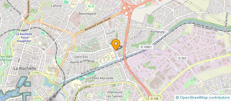 localisation de l'entreprise MADAME MANON PISON  LA ROCHELLE